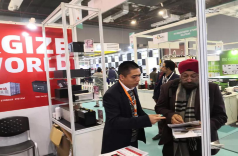 Tianneng Participated in the EV Expo in India Tianneng Participated in the EV Expo in India
